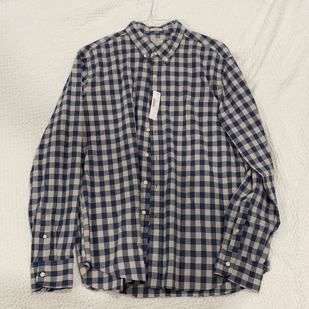 J. Crew Men’s Dress Shirt XL Slim New With Tags